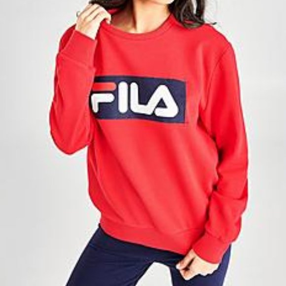 WOMEN'S FILA EVELYN CREW SWEATSHIRT - Picture 1 of 5